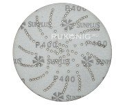 Шлифовальный круг с керамическим абразивом SUNPLUS для металла и дерева 150мм P400 CERAMICFILM.DISK.