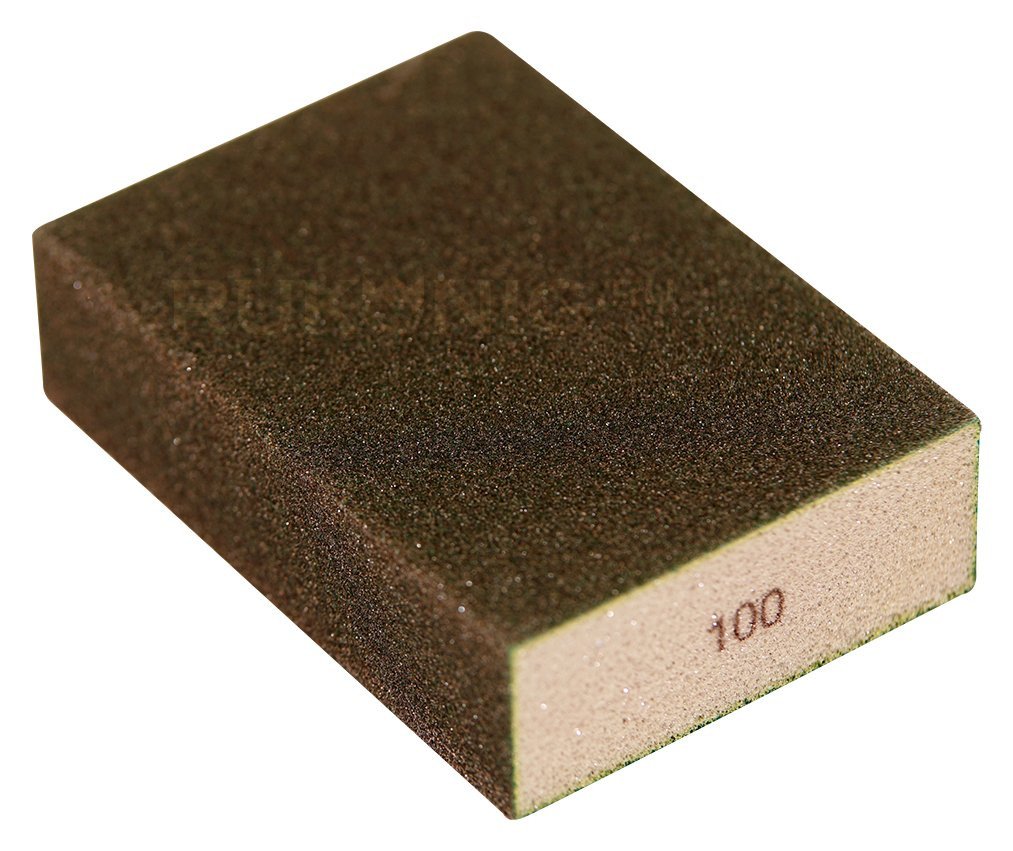 Шлифовальный блок 100*68*25 4-сторонний (P100) SUNBLOCK